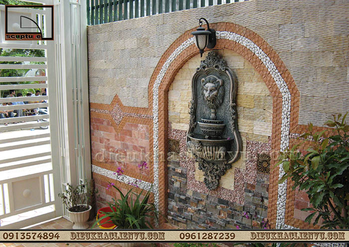 Đài nước mặt sư tử Đài nước mặt sư tử Châu Âu cổ điển